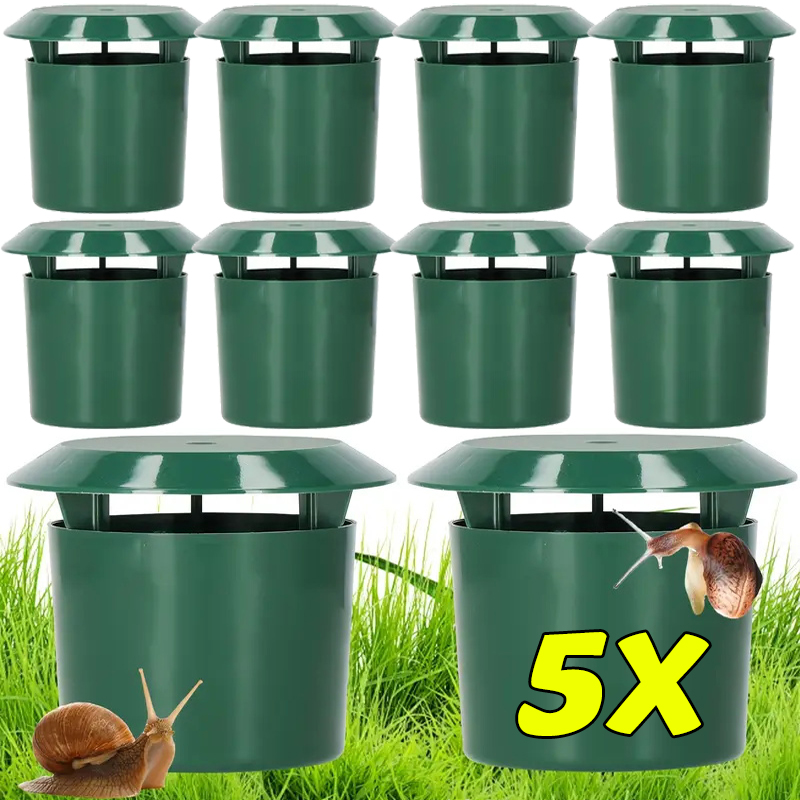 Gardening Tools Toolstation - 10/1 шт. Многоразовые ловушки-приманки для улиток
