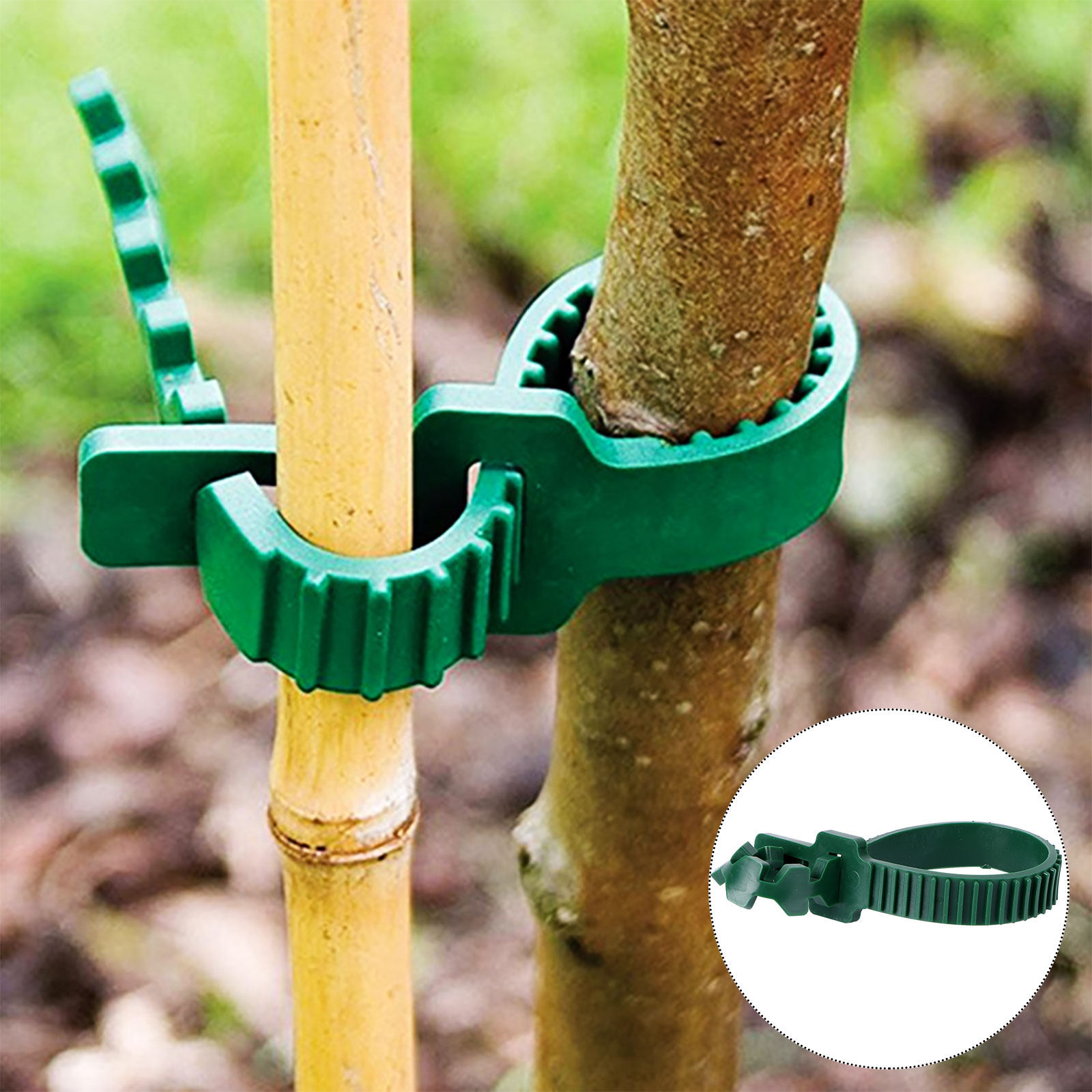 Plant Support Stake - 20 шт. зажимов для фиксации растений,