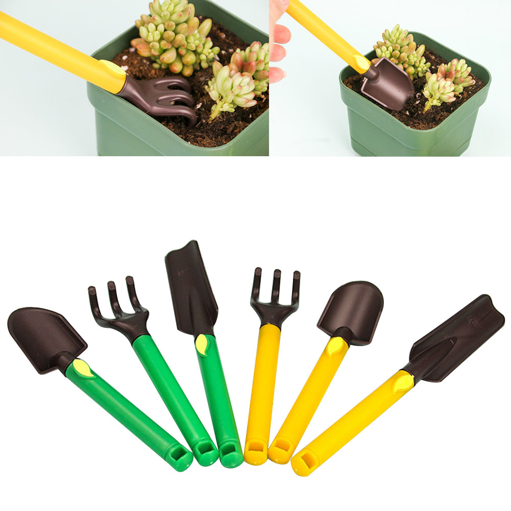 Gardening Tools Kit For Kids - 3 шт., детский набор садовых инструментов,