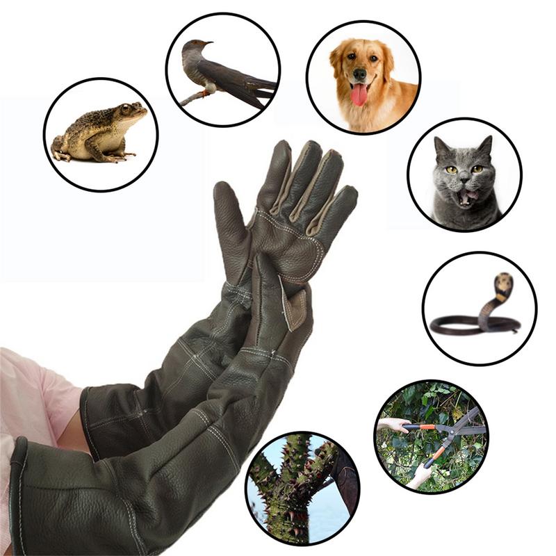 Перчатки из воловьей кожи для  – обзор и цена Gardening Tools Gloves