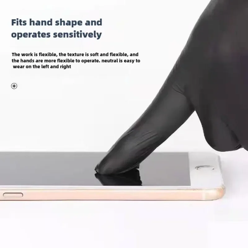 Одноразовые черные нитриловые  – обзор и цена Gardening Tools Gloves