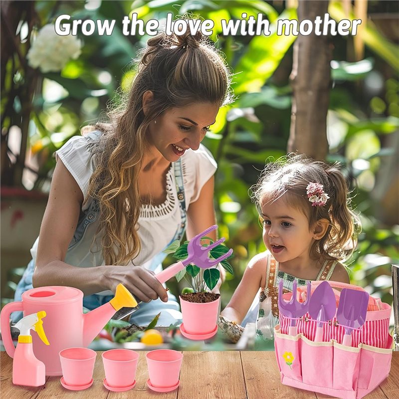 Набор детских садовых инструме – обзор и цена Gardening Tools Kit For Kids