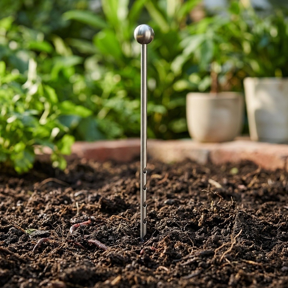 14-дюймовый зонд из нержавеюще – обзор и цена Gardening Tools Required