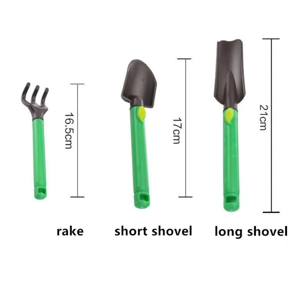 Набор из 3 детских садовых инс – обзор и цена Gardening Tools Kit For Kids