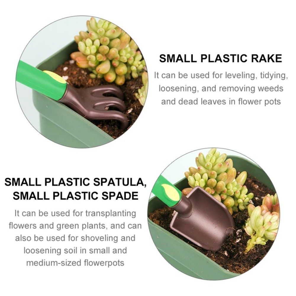 Набор из 3 детских садовых инс – обзор и цена Gardening Tools Kit For Kids