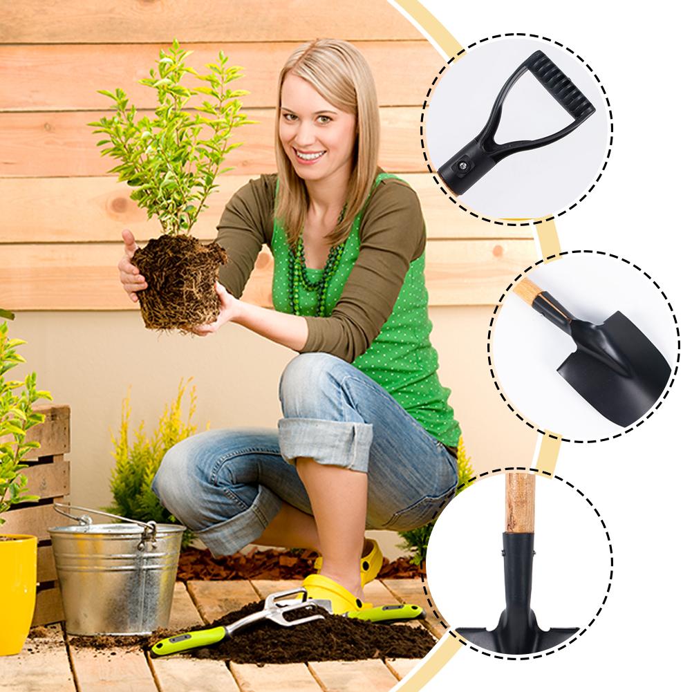 Садовая лопатка 36 см с деревя – обзор и цена Gardening Tools Kit For Kids